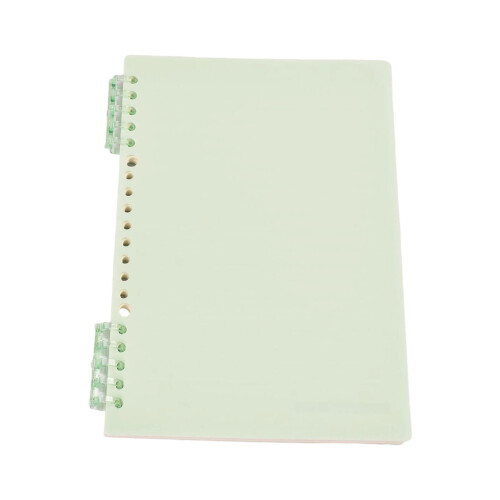 Modifiable Hoop Planner Tear Resistant Paper Impermeable-Green
