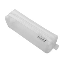 Clear Pencil Bag Pen Bag Pencil Box Pencil Pouch Pencil-White