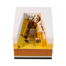 Twenty twenty six Tearable 3D Calendar With Secret Storage Dense