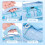 Cloud Shaped Pencil Bag Spacious Compartment Ergonomic-Purple 7