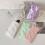 Floral Patterned   Polyester Pencil Pouch Case With-Green 7
