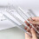 2Pcs Student Geometry Tool Clear Triangular Rulers Measurement 7