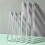 2Pcs Student Geometry Tool Clear Triangular Rulers Measurement 6