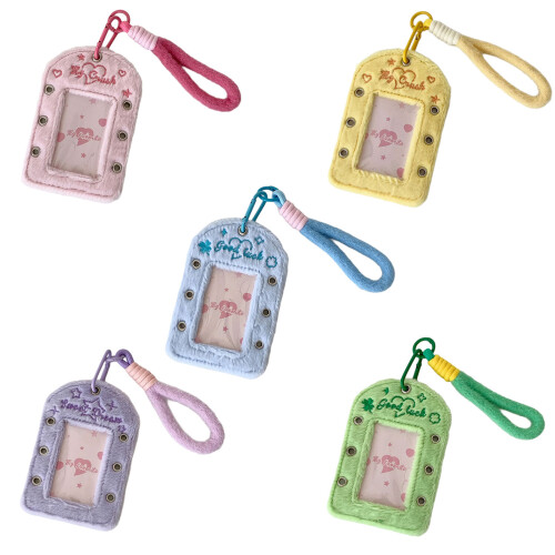 3 Inch Mini Photo Protector With Carry Hook For-Yellow 1