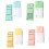 Color Note Pads Bulk Pack Study Notebook Supplies Tear-Yellow 2