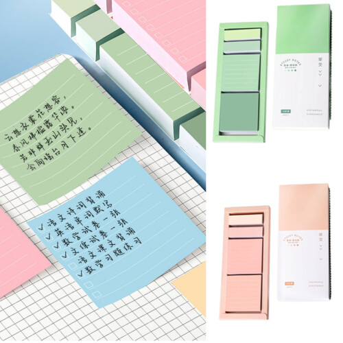 Color Note Pads Bulk Pack Study Notebook Supplies Tear-Yellow 2