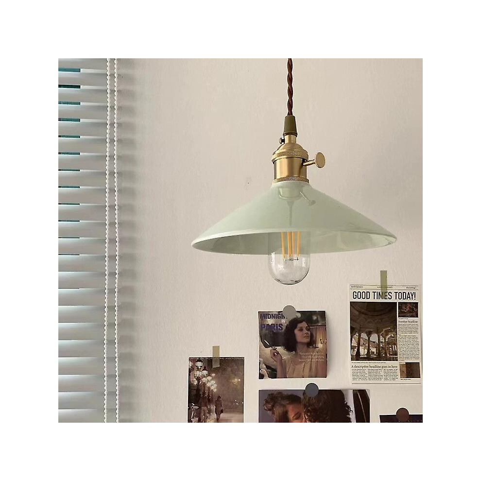 Kikidex (As Show, One Size) Modern Minimalist Bedroom Bedside Chandelier, Single Head Adjustable Chandelier, Restaurant, Bar, Tea Room Chandelier