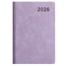 2026 Daily Planner 360 Pages Softcover Leather Academic-Purple
