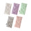Decorative Embossed Butterfly Bowknot Pouch Storage-White 4