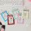 Card Storage Holders Protector Pouches For Campus-Pink 7