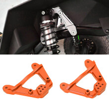 Aluminiumlegierungs-Hinterradstoßdämpferhalterung für Axial 1/6 SCX6, Orange