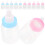 12Pcs Transparent Minifläska För Bebisfest 5