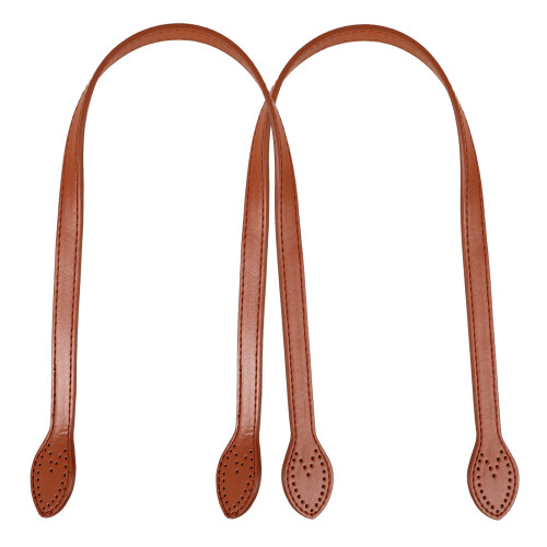 2 Stycken Imitation Väska Handtag För Kvinnor Gul 2