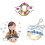 Adjustable Shower Hat EVA Bathing Cap With Elastic Snap Buttons For Overhead Circumference Yellow 2