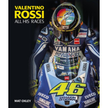 Valentino Rossi by Mat Oxley Hardcover Book