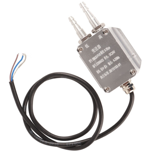 24VDC-Winddrucktransmitter 0-3Kpa, 0,5 %FS, 4-20mA 2