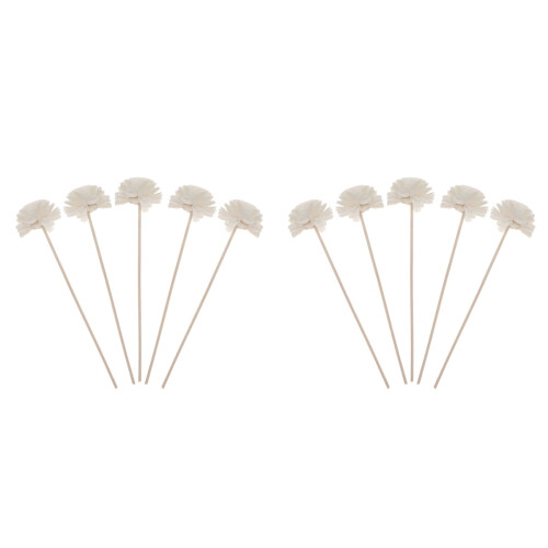 10Stk Gerader Reed Diffuser Elfenbein Für Parfümverbreitung 1