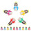 50 Stuks Mini Maagd Figurines Voor En 3