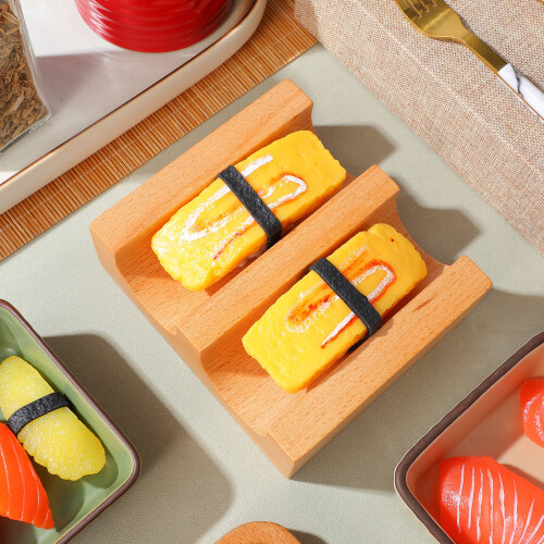 Hand Roll Sushi Holder In A Forma U Con 2 Griglie 2