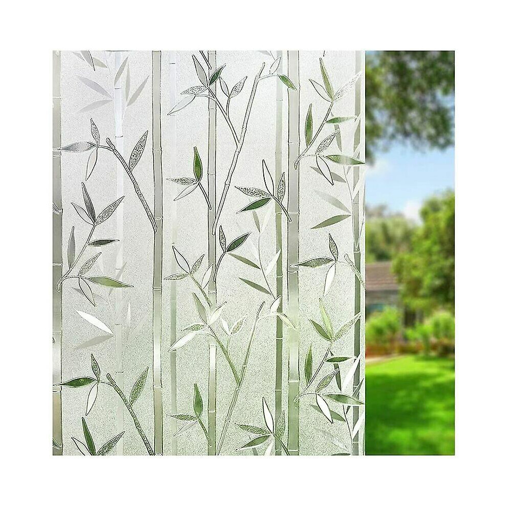 Kikidex (As Show, One Size) Adhesive Window Film 60 Cm X 200 Cm, Static Decorative Window Film, Self-Adhesive Window Film With Motif.