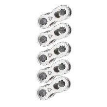 Schnelle Freigabekettenverbinder für Fahrräder, 5 Paar, robustes, strapazierfähiges Design