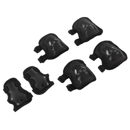 Roller Skating Protective Gear Set: Knee & Elbow Pads + Wrist Guards 2
