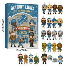 Detroit 95th Lions Anniversary Christmas Advent Calendar Blind Box Countdown