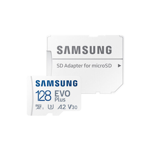 EVO Plus 128 GB scheda microSD U3 A2 V30 1,5  1,1  0,1 cm 2