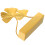 Goldener Moskitospiralenhalter Mit Gingkoblatt Design 7