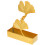 Goldener Moskitospiralenhalter Mit Gingkoblatt Design 2
