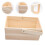 1Stk Holz Khaki Hochwertig Design 11