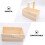 1Stk Holz Khaki Hochwertig Design 6