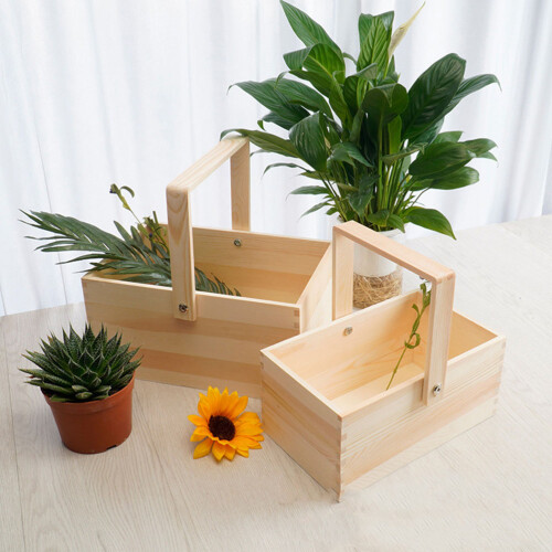 1Stk Holz Khaki Hochwertig Design 2