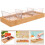 Weihnachts Snack Tablett Transparent 1 Set 6