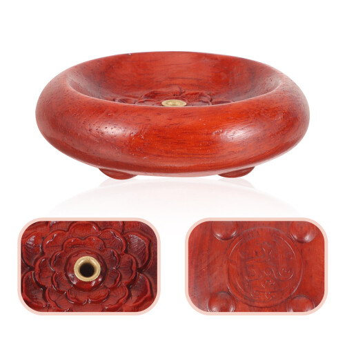 Holz Räucherstäbchenhalter Einfache Form Wohnaccessoire 2