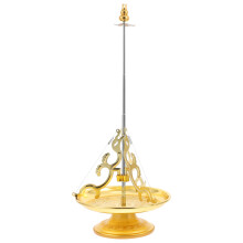 Buddha Turm Räucherschale Zinklegierung Mit Teleskop Halter