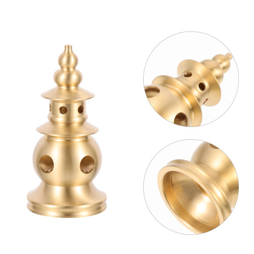 Vase Büro Kupfer Räucherstäbchenhalter Desktop 2