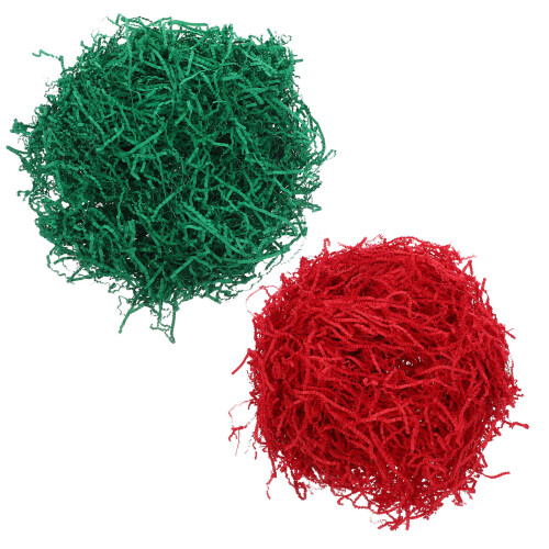 2Stk Farbenfrohes Crinkle Papier Füllung 2