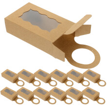 25Stk Geschenkverpackungen Mit Für Flaschen Mit Griff