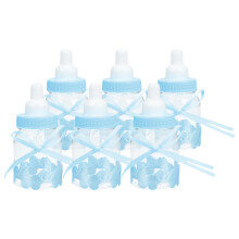 6St Milchflasche Süßigkeitenbox Babydusche Gastgeschenk Verpackung