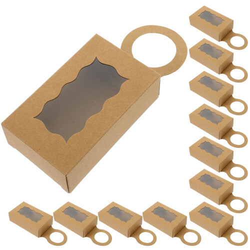 25Stk Geschenkverpackungen Mit Für Flaschen Mit Griff 1