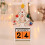 Baum Desktop Holz Kalender Dekoartikel 5