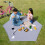 Bâche de camping imperméable S 220x260 cm gris PU2000mm 11