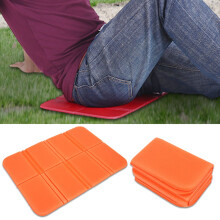Kompakter, wasserdichter Klapp-Sitzbezug Orange Picknickdecke für komfortable Ausflüge