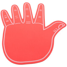 4Stk Eva Rote Cheerleading Finger Für Events