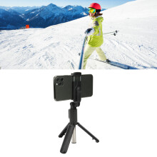 Versatile Extendable Selfie Stick Tripod with Bluetooth Remote Fits All Phones