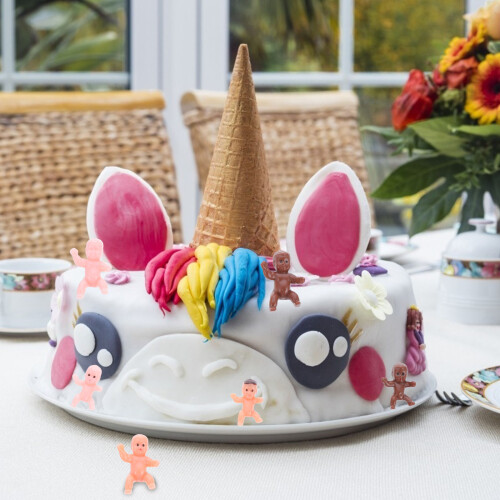 60 Pièces Bébés Miniatures En Pour Jeu De Bain 1