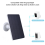 20W 5V Solar Charger for Ring Spotlight & Stick Up 5