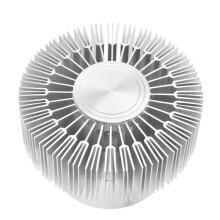 Lámpara de techo en forma de sol con LED de 3W de color púrpura, 9cm x 6cm