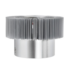 Lámpara de techo LED con forma de sol, 3 W, Diámetro 9 cm, Altura 6 cm, roja